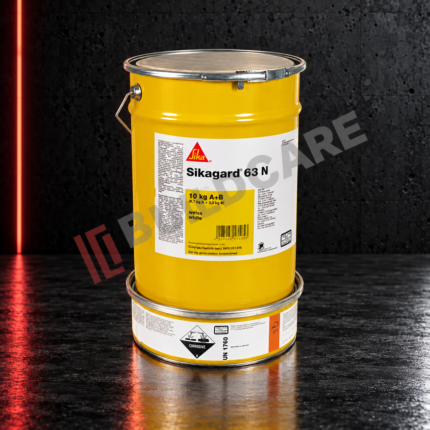 Sikagard 63 N kit on dark concrete