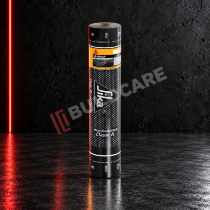SikaShield membrane roll on dark concrete